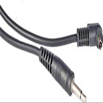 RPS Studio 3.5 Mini to Male PC, 15' Straight Flash Sync Cord #RS-8522 - (Equivalent of Pocket Wizard PC16 Cord)
