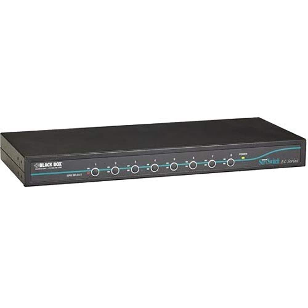 Black Box 8PORT DVI USB SSWITCH EC 1U for SVRS