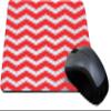 Rikki Knight Chunky Chevron Red Zig Zag Design Lightning Series Gaming Mouse Pad (MPSQ-RK-44681) view 1
