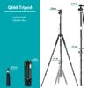 Camera Tripod, Andoer 153cm/60inch Foldable Portable Extendable Aluminium Alloy Tripod for Canon Nikon Sony DSLR Camera 1/4" Quick Release Plate, 360Panorama Ball Head and a Carry Bag view 2