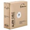 Cmple 22/4 Gauge AWG Alarm Security Cable Stranded Conductor Unshielded Bulk, White - 500 Feet view 2
