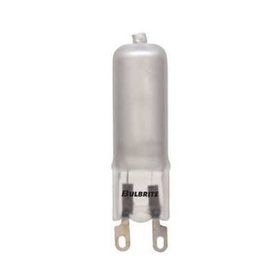 Bulbrite 654140 Q40G9FR 40-Watt Dimmable Halogen Line Voltage JC Type T4, G9 Base, Frost (Pack of 4)