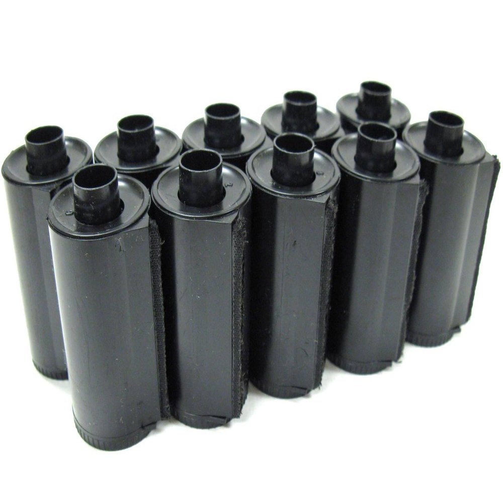 Ultrafine Reloadable 35mm Plastic Film Cassette for Bulk Loading, Pack of 10