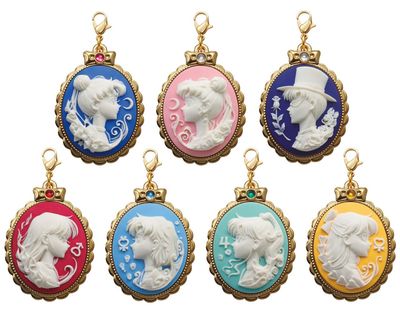 Gashapon Sailor Moon Cameo Charm Set