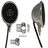 Kicker Chrome Motorcycle Speakers - with 1 Inch Clamps - Unplugged Edition view 1