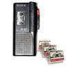 Sony M-427 Refurbished Handheld Microcassette Dictation Recorder with 3 Microcassette Tapes view 1