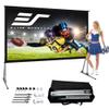 Elite Screens Yard Master 2, 135-INCH Outdoor Projector Screen with Stand 16:9, 8K 4K Ultra HD Fast Fold Portable Movie Screen Foldable Easy Snap On Cinema Theater, OMS135H2 view 1