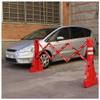 Cablematic. com PrimeMatik - Extendible Barrier from 150 mm to 2000 mm Red and White view 3