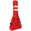Cablematic. com PrimeMatik - Extendible Barrier from 150 mm to 2000 mm Red and White view 4