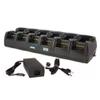 Power Products TWC12M + TWP-HY4-D 12 Unit Gang Charger for Hytera PD782G PD782 PD702 PD702 PD602 PD702G and more view 1
