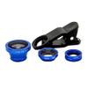 UCMDA 3 in 1 Wide-angle Micro Macro Fish Eye Lens Detachable for Smartphone Camera view 1