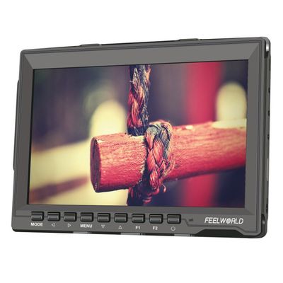 FEELWORLD FW759 7" IPS DSLR Camera Field Monitor 4K HDMI with Sunshade and HDMI Lock 1280x800