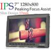 FEELWORLD FW759 7" IPS DSLR Camera Field Monitor 4K HDMI with Sunshade and HDMI Lock 1280x800 view 2