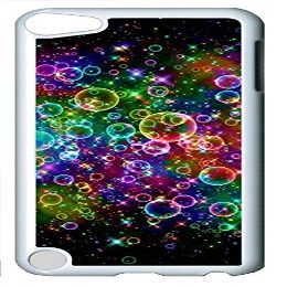 Generic Rainbow Colored Soap Bubbles 3D Art Hard Case for ipod touch 5 white