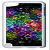 Generic Rainbow Colored Soap Bubbles 3D Art Hard Case for ipod touch 5 white view 1