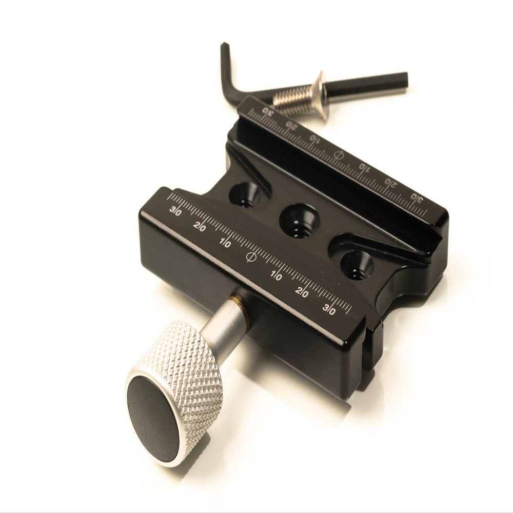 Hejnar Photo 3.25 Inch Jaw Length Clamp for Arca Swiss Type Plates and Mounts. Made in U.S.A
