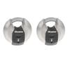 Master Lock 2-3/4-inch Wide Disc Padlock 2 Keys, Keyed Alike, 2-Pack M40XT view 1