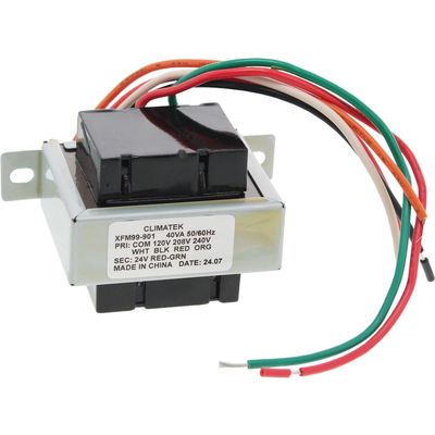 UEI UET105 - Aftermarket Replacement Foot Mount 40VA Packard Transformer - 120/208-240 Volt Input - 24 Volt Output