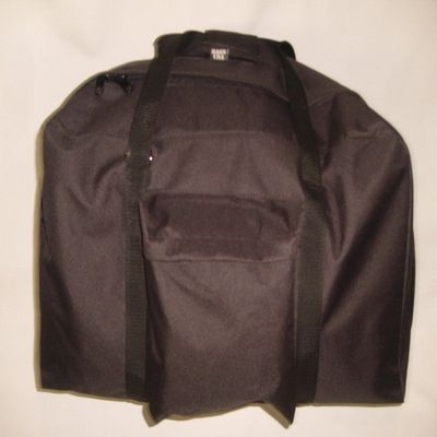 Hazmat Equipment turnout Gear Bag Extra Large Made In USA. (Black)