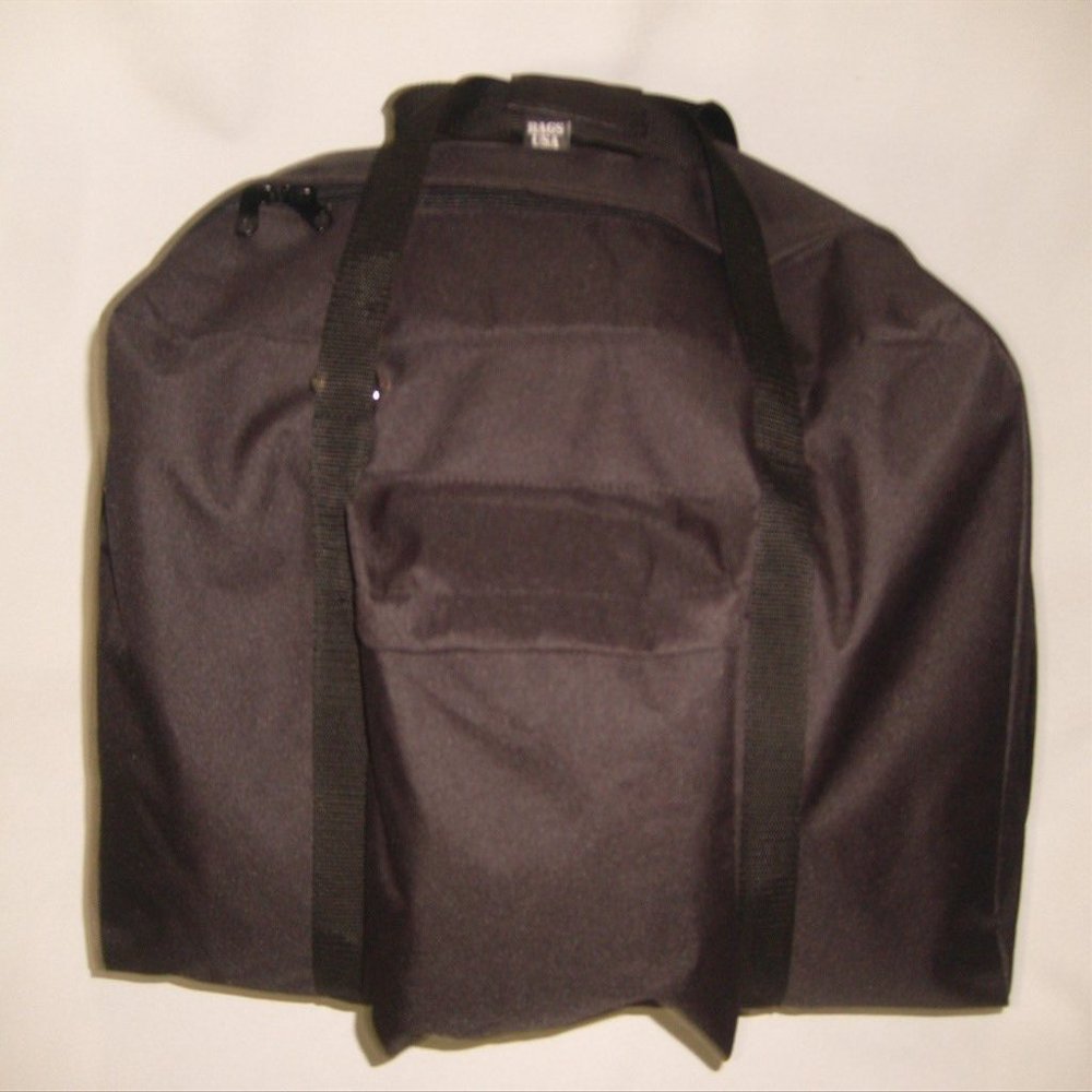 Hazmat Equipment turnout Gear Bag Extra Large Made In USA. (Black)