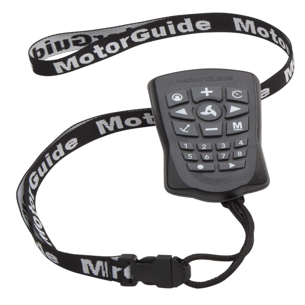 MotorGuide 8M0092071 Xi Series Pinpoint GPS Navigation Remote Replacement  For Xi3 and Xi5 Trolling Motors Includes Lanyard