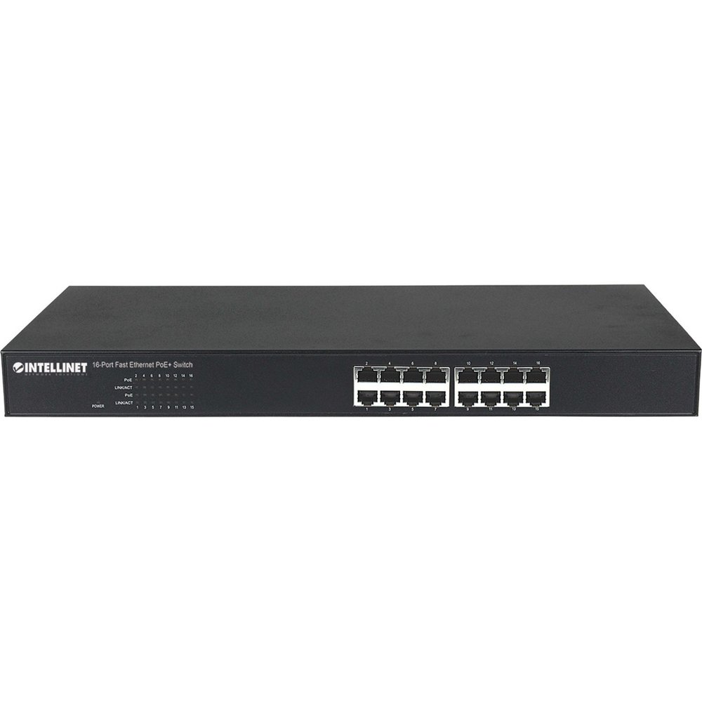 16-port Fast Ethernet Poe