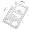 GUARDMAN Fathers Day Gift 2-Pack 11-in-1 Credit Card Multitool  Multitool Wallet Survival Tactical Tool with Knife, Bottle Opener & More  Dad Gift for Men view 3