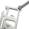 GUARDMAN Fathers Day Gift 2-Pack 11-in-1 Credit Card Multitool  Multitool Wallet Survival Tactical Tool with Knife, Bottle Opener & More  Dad Gift for Men view 4
