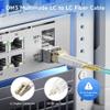 Cable Matters 40Gb OFNP Plenum Rated Multimode Duplex 50/125 OM3 Fiber Cable, LC to LC Fiber Optic Cable - 6.6ft / 2m view 2