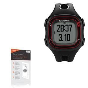 BoxWave Screen Protector Compatible with Garmin Forerunner 10 Black/Red - ClearTouch Anti-Glare (2-Pack), Anti-Fingerprint Matte Film Skin