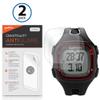 BoxWave Screen Protector Compatible with Garmin Forerunner 10 Black/Red - ClearTouch Anti-Glare (2-Pack), Anti-Fingerprint Matte Film Skin view 2