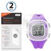 BoxWave Screen Protector Compatible with Garmin Forerunner 10 Violet/White - ClearTouch Anti-Glare (2-Pack), Anti-Fingerprint Matte Film Skin view 2