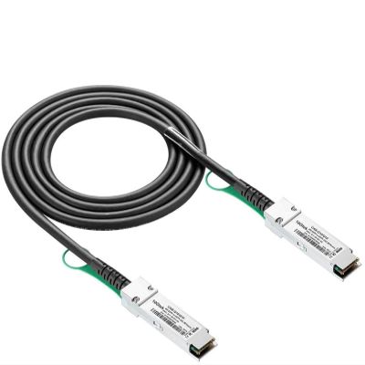 10Gtek 40G QSFP+ DAC Cable - 40GBASE-CR4 Passive Direct Attach Copper Twinax QSFP Cable for Mellanox MC2206130-002 Devices, 2-Meter(6.5ft)