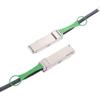 10Gtek 40G QSFP+ DAC Cable - 40GBASE-CR4 Passive Direct Attach Copper Twinax QSFP Cable for Mellanox MC2206130-002 Devices, 2-Meter(6.5ft) view 2