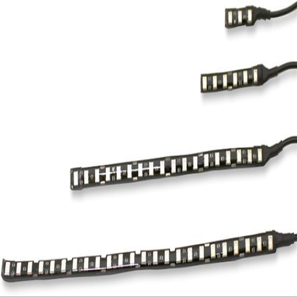 Custom Dynamics MQ6AMBER MagicFLEX LED Low Profile LED Accent Lights - 6 LED (3in.) - Amber