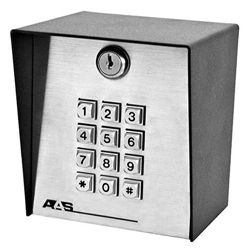 1000 DK Digital Keyless Entry Keypad Access Control - Post Mount L8