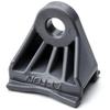 HellermannTyton SAM83HIRHSH1 Axial Oval Mount, Bolt Hole Diameter .31", PA66HIRHS, Gray, 500/pkg view 1