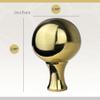 Royal Designs Large Ball Lamp Finial for Lamp Shade, 2 Inch, Polished Brass - Set of 2 view 3
