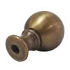 Royal Designs Small Ball Lamp Finial for Lamp Shade, 2 Inch, Antique Brass - Set Of 2 view 4