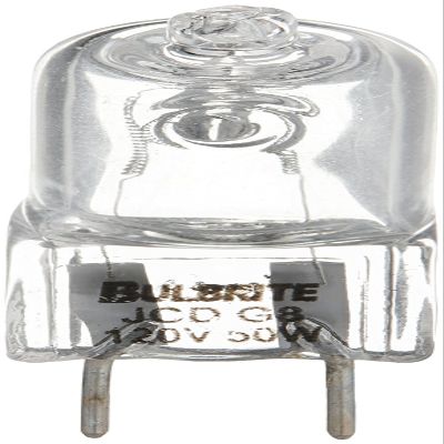 Bulbrite Q50GY8/120 50-Watt Dimmable Halogen Line Voltage JC Type T4, GY8 Base, Clear