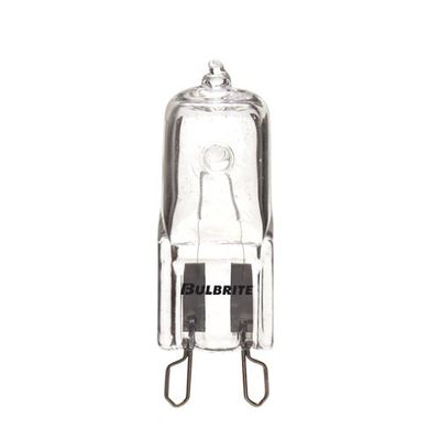 12PK Bulbrite 654075 Q75G9/120 75-Watt Dimmable Halogen Line Voltage JC Type T4, G9 Base, Clear