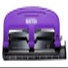 Brother PaperPro-Bostitch 2105 inPRESS 3-Hole Punch, 12-Sheet Capacity, Purple/Black view 2