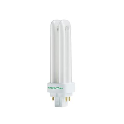 24PK Bulbrite 524213 CF13D827/E 13-Watt Dimmable Compact Fluorescent T4 Quad Tube 4-Pin, G24Q-1 Base, Warm White