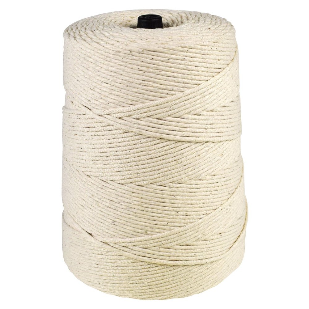 UltraSource Cotton Butcher Twine, 30-ply, 1,280 ft/Cone, Butchers Twine
