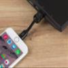 Kit MFI Lightning Keyring Charge and Data Cable Compatible with USB Mains or in-Car Charger - Black view 2