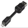 Kit MFI Lightning Keyring Charge and Data Cable Compatible with USB Mains or in-Car Charger - Black view 3