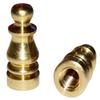 Creative Hobbies ELY505 Solid Brass Finial for Lamp Shades, 1 Inch Tall -Pack of 2 view 3