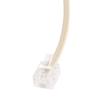 uxcell Telephone Line Splitter, RJ11 1 Male to 5 Female Outlet Ports Sockets Plug Phone Cable Line Adapter Connector, RJ11 Coupler Modular Jack Cable for Telephone, Landline, Fax, Beige view 3