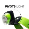 Energizer Vision HD+ LED Headlamp, Durable, Bright Headlamp for Outdoors, Camping and Emergency Light for Adults and Kids, Batteries Included, Pack of 1, Green view 2