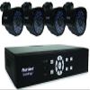 First Alert DCAD4405-700 Smartbridge Series 4 Channel Full D1 DVR 500GB Surveillance System with 4 700TVL Bullet Cameras view 1